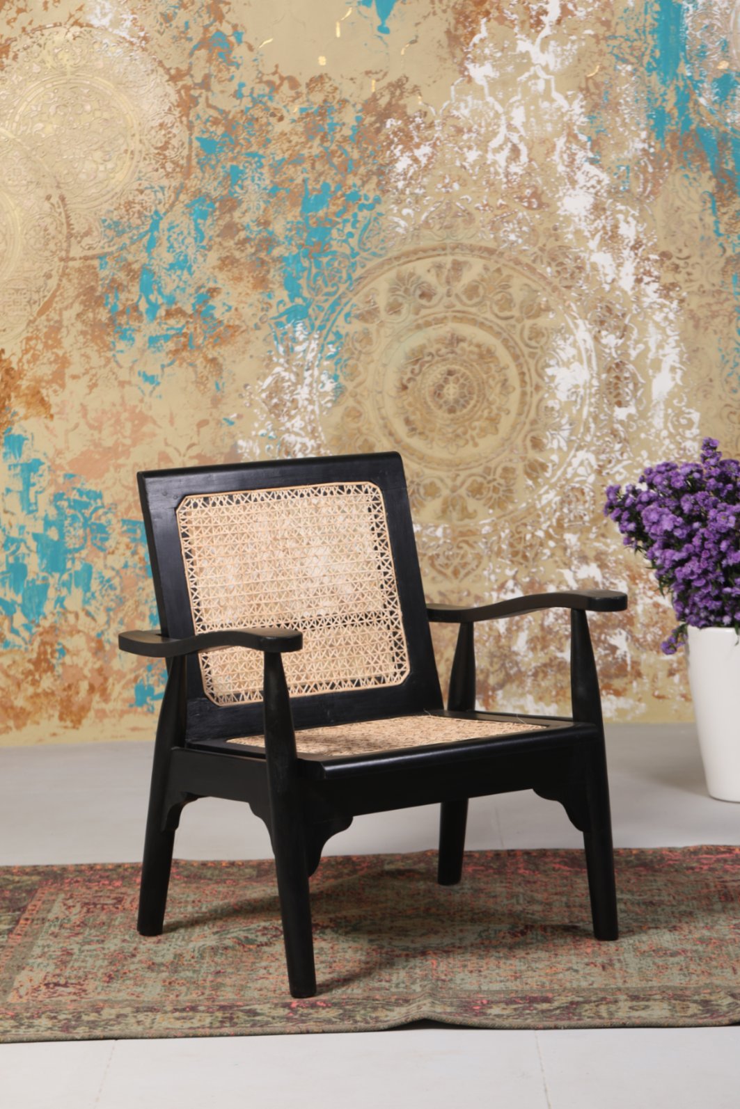 The "Vayu-Mandapa" Cane Sofa